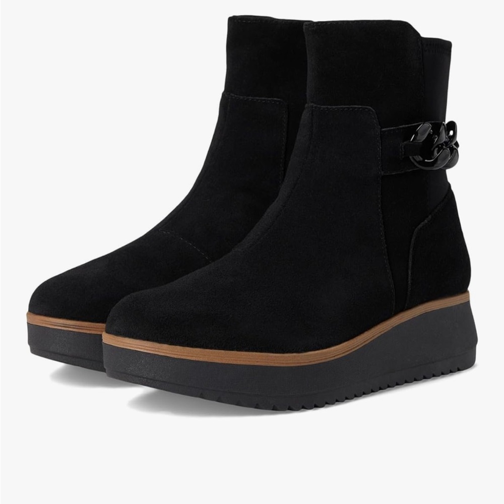 Clarks Zylah Rose Wedge Bootie - Picture 2 of 3